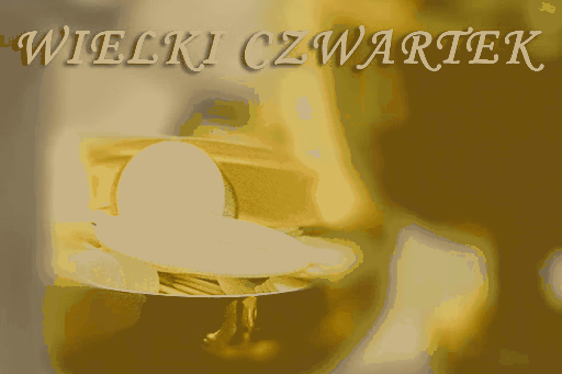 Komunia wielki czwartek